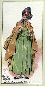 サリーブラス、「古い好奇心の店」から、チャールズディケンズ作、1923年 作： Joseph Clayton Clarke